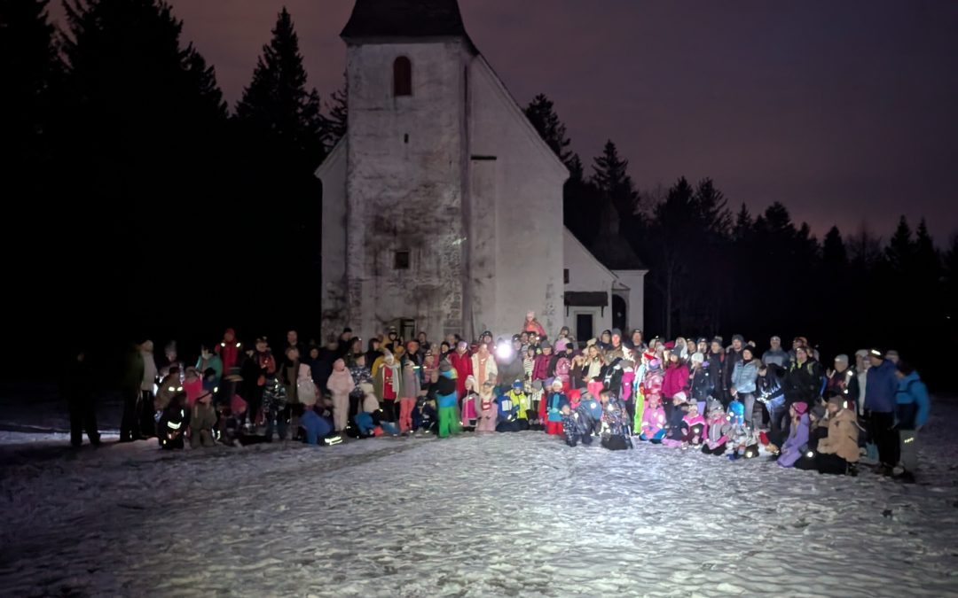 Nočni pohod po Pohorju (RaP) Nepozabno doživetje za otroke in starše