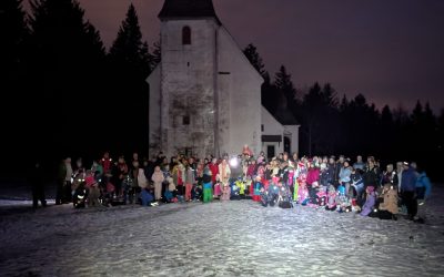 Nočni pohod po Pohorju (RaP) Nepozabno doživetje za otroke in starše