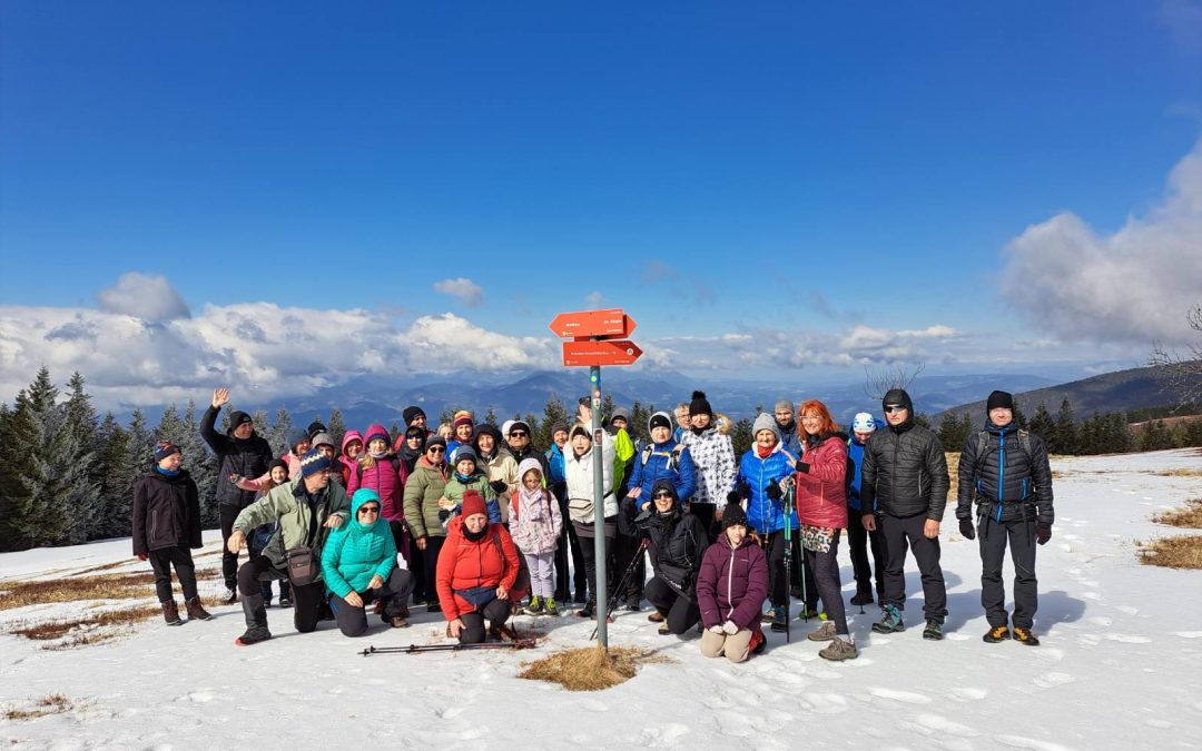 Planinski izlet od Kop do Ribniške koče